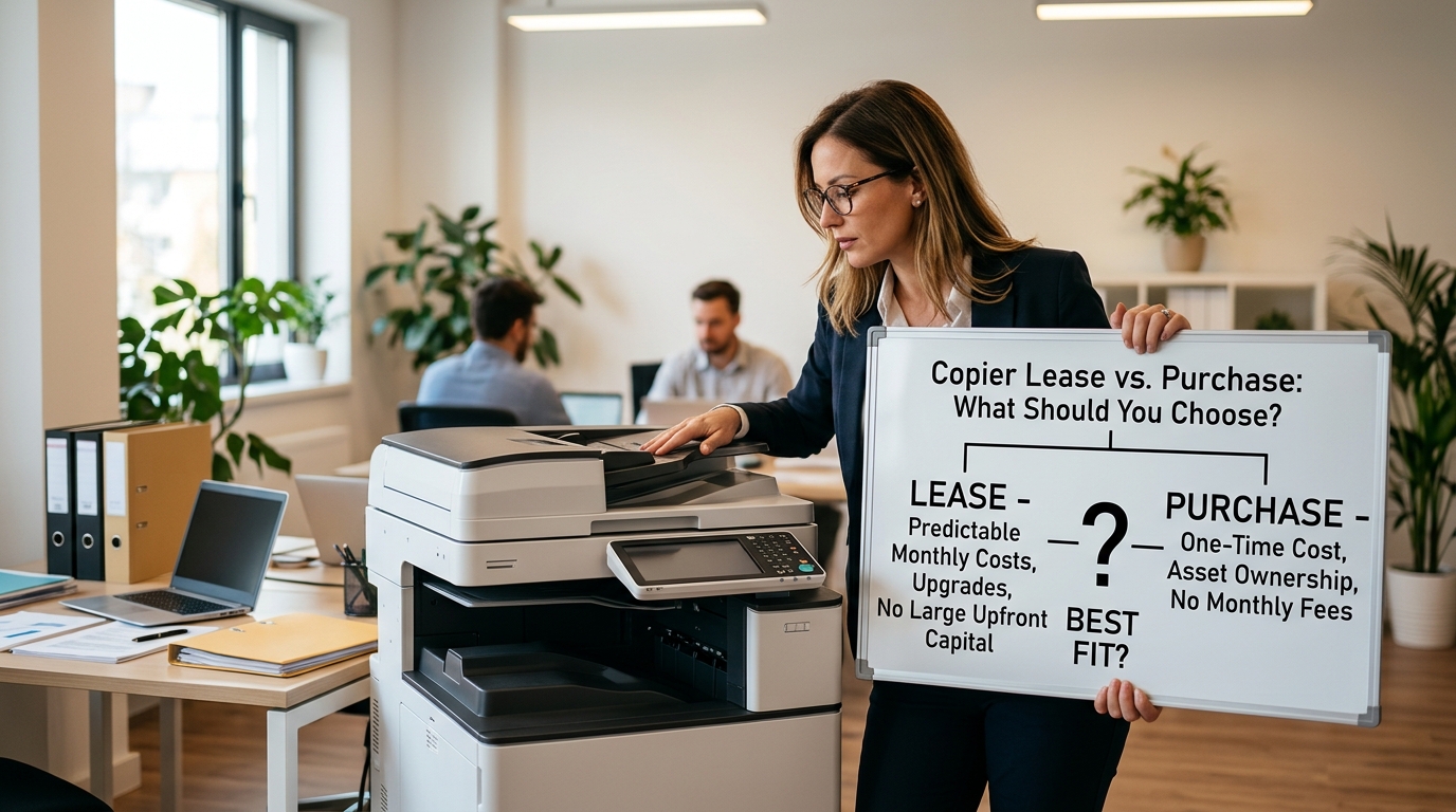 Copier Lease vs. Purchase What Should You Choose