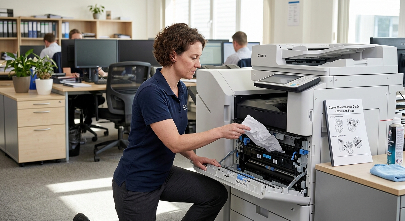How to Fix Common Copier Paper Jams