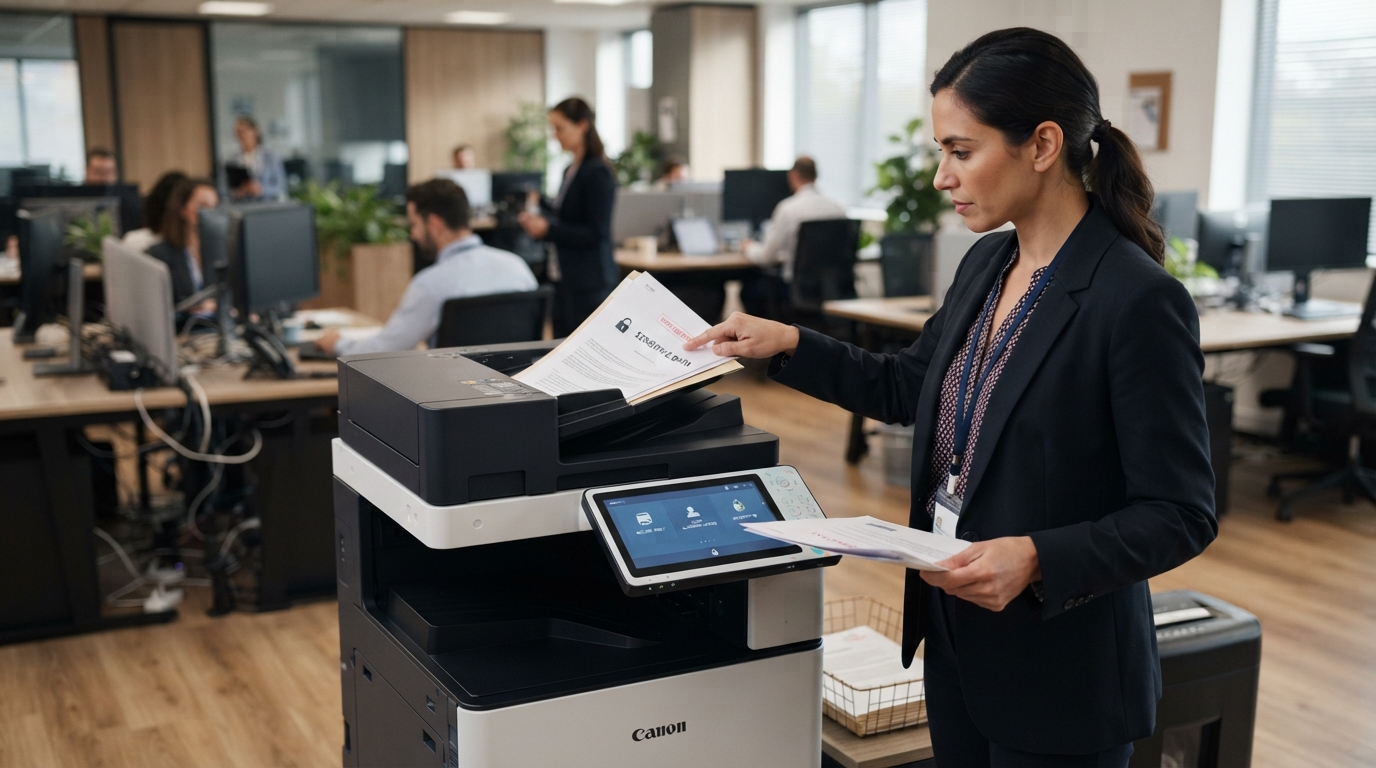 How to Secure Sensitive Documents on Your Copier