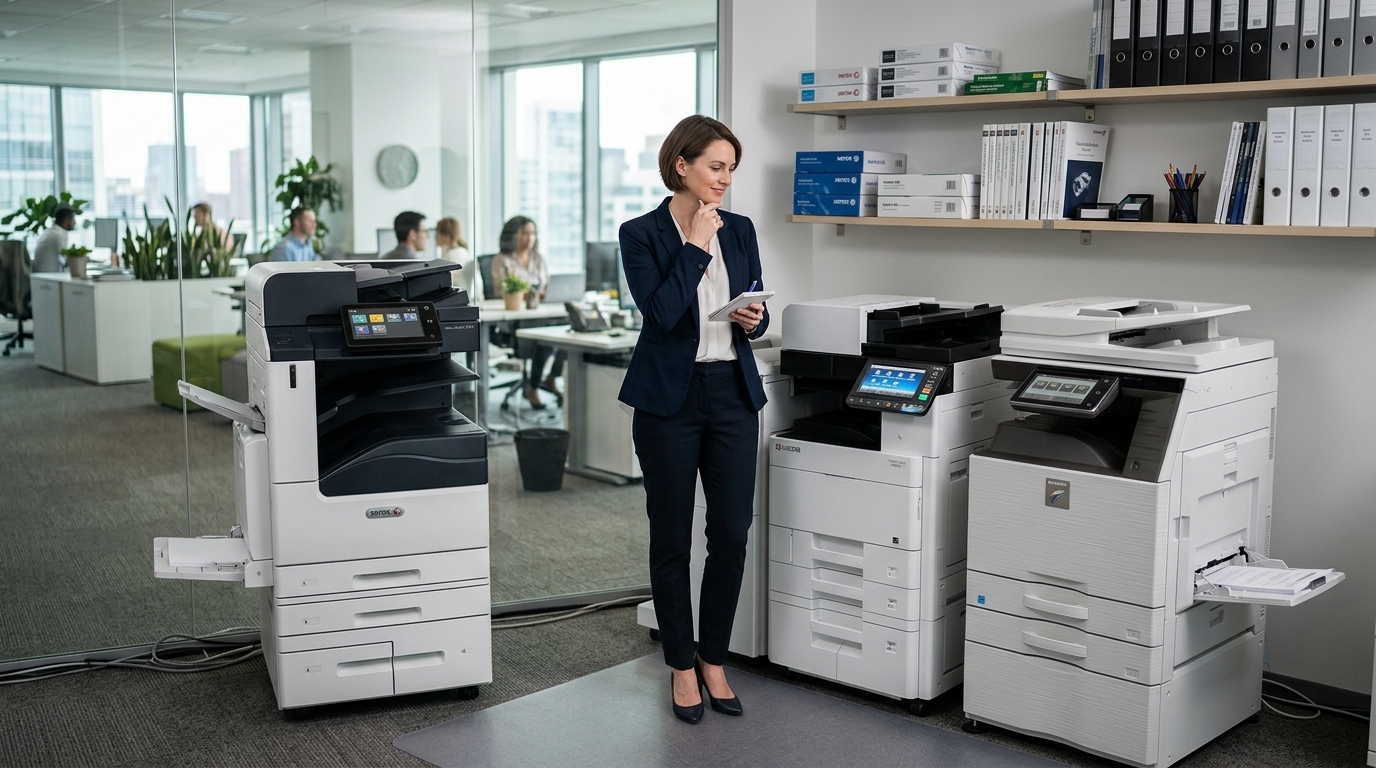 Xerox, Kyocera, or Sharp Which Copier Fits